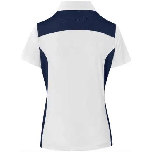 Ladies Glendower Golf Shirt White Back